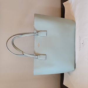 Kate spade soft mint tote bag